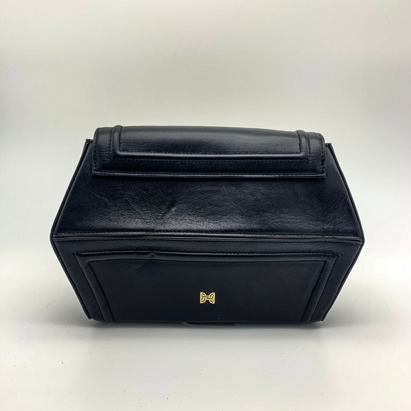 HEIRLOOM Leather with Python Trim Crossbody/Clutch - Picture 2 of 7